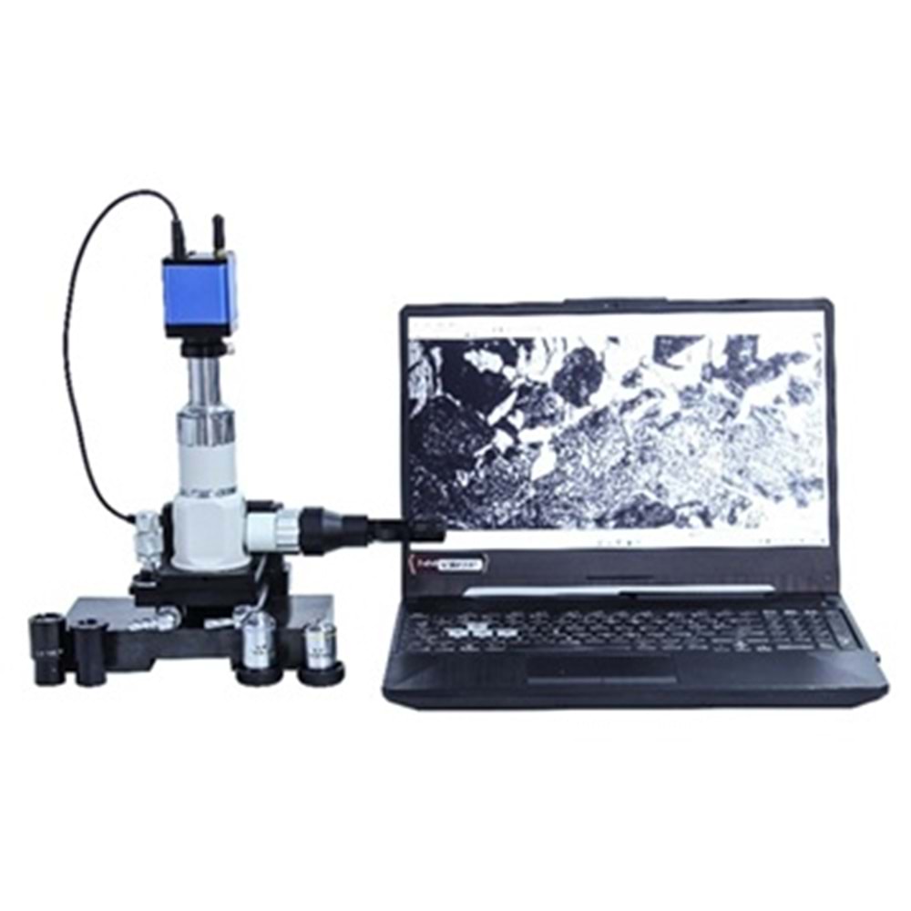 PORTATİF TAŞINABİLİR METAL MİKROSKOP