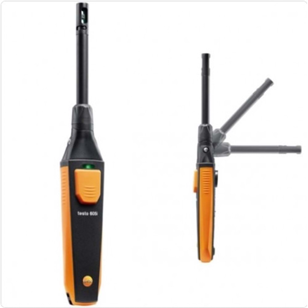 TESTO 605i AKILLI TELEFON İLE KULLANILABİLEN TERMO HİGROMETRE
