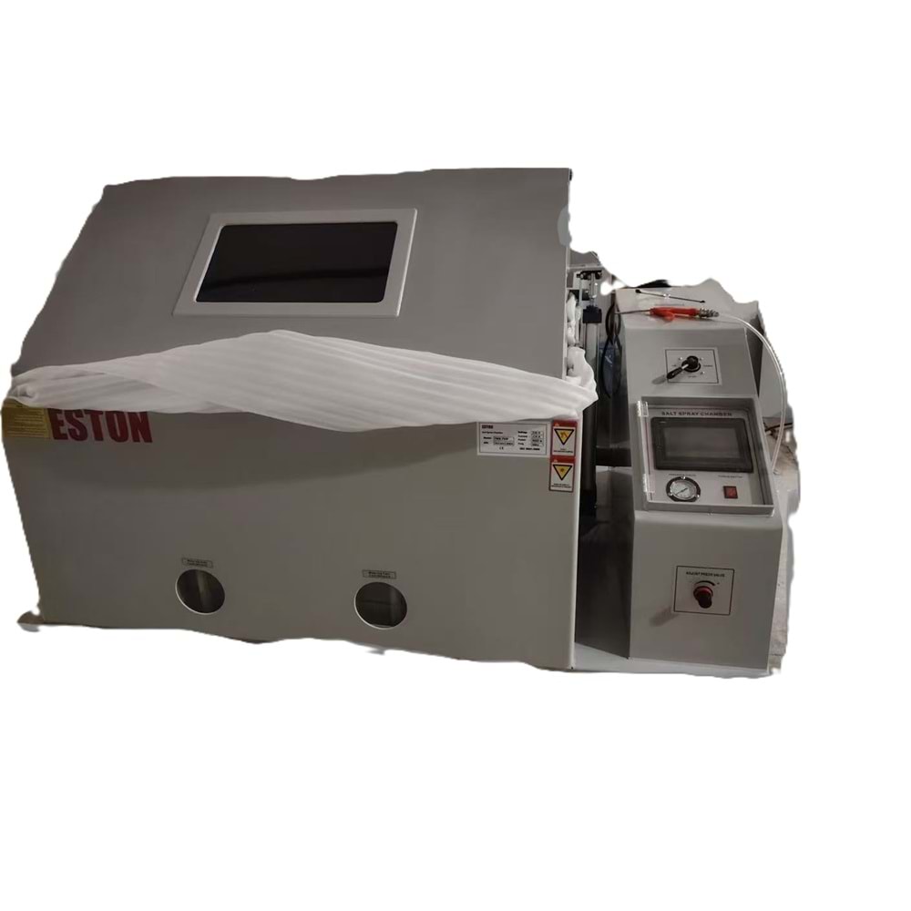 PVC Tuz Püskürtme Korozyon Odası - İTHAL ÜRÜN-2000*1000*600 mm Dokunmatik ekran Hidrolik kapak