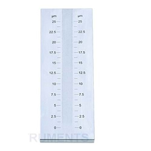 Grindometre 0-25 mikron 1,25 mikron taksimatlı
