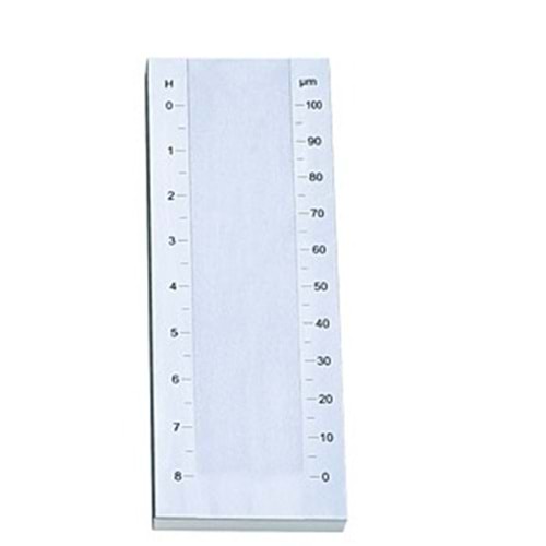 Grindometre 0-250 Mikron(ÇİFT KANALLI 12,5 Mikron hassasiyet )