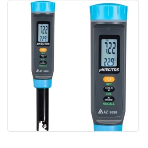 AZ 8698 pH, EC, TDS ve Sıcaklık Ölçüm Cihazı4 in 1