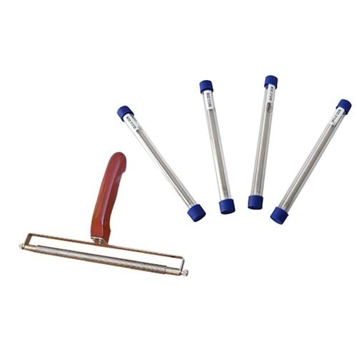 Wire Bar coaters - Tel Çubuk Çekim kaplayıcı+Holder ile beraber
