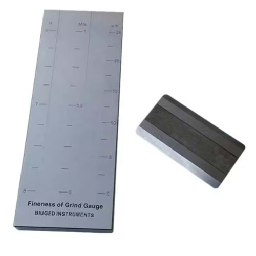 BİUGED MARKA Grindometre 0-15 Mikron- 0,75 mikron