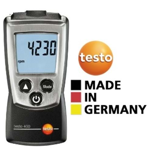 Testo 460 Dijital Temassız Optik Takometre Alman menşelli