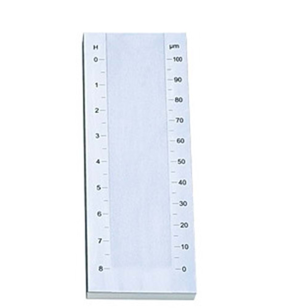 Grindometre 0-250 Mikron(ÇİFT KANALLI 12,5 Mikron hassasiyet )