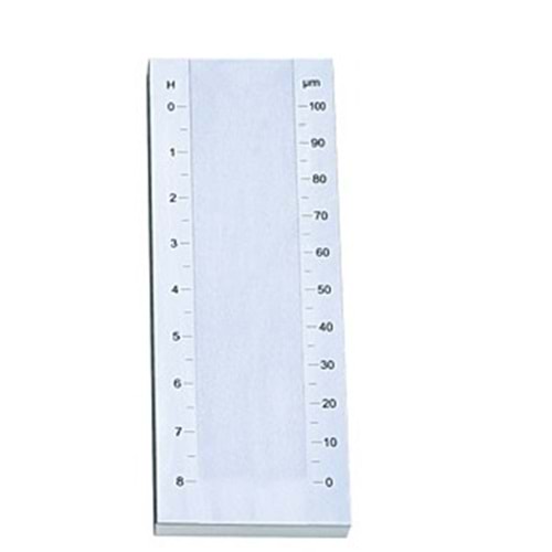 Grindometre 0-250 Mikron(ÇİFT KANALLI 12,5 Mikron hassasiyet )