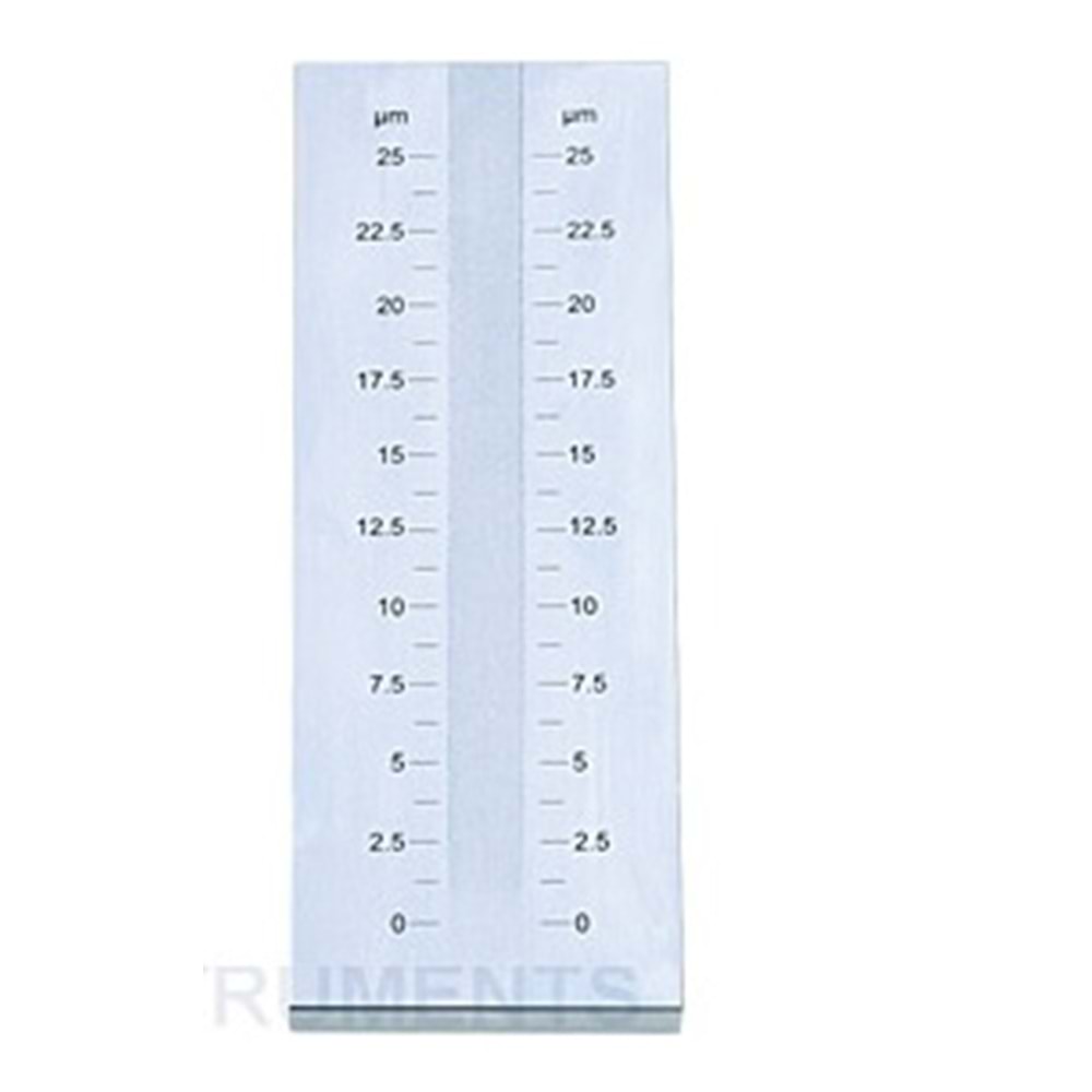 Grindometre 0-25 mikron 1,25 mikron taksimatlı